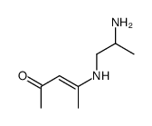 4-(2-aminopropylamino)pent-3-en-2-one Structure