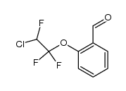 2-(2-chloro-1,1,2-trifluoro-ethoxy)-benzaldehyde结构式