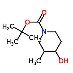 1-BOC4-HYDROXY-3-METHYLPIPERIDINE structure