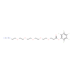 Azido-PEG5-PFP ester Structure