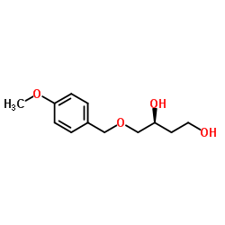 (S)-4-(4-Methoxybenzyloxy)-1,3-butanediol structure