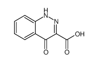 4-oxo-1,4-dihydrocinnoline-3-carboxylic acid结构式