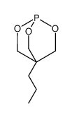 4-propyl-2,6,7-trioxa-1-phosphabicyclo[2.2.2]octane Structure