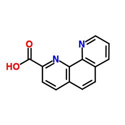 1,10-菲罗啉-2-甲酸结构式