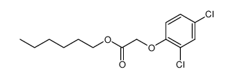 hexyl 2,4-dichlorophenoxyacetate Structure