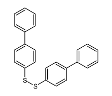 1-phenyl-4-[(4-phenylphenyl)disulfanyl]benzene Structure