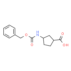 cis-N-Cbz-3-aminocyclopentanecarboxylic Acid picture