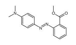 methyl 2-[[4-(dimethylamino)phenyl]diazenyl]benzoate结构式