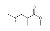 3-Methylamino-2-methylpropionic acid methyl ester structure