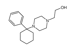 2-[4-(1-phenylcyclohexyl)piperazin-1-yl]ethanol Structure