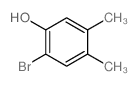 Phenol,2-bromo-4,5-dimethyl- structure