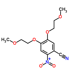 4,5-Bis(2-methoxyethoxy)-2-nitrobenzonitrile picture