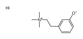 2-(3-hydroxyphenyl)ethyl-trimethylazanium,iodide结构式