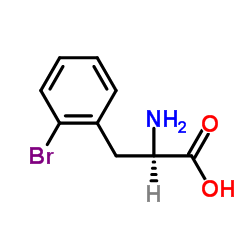 D-2-溴苯丙氨酸结构式