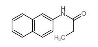 Propanamide,N-2-naphthalenyl- structure