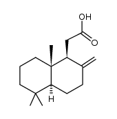 Δ8,13-bicyclohomofarnezenic acid Structure