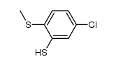 5-chloro-2-(methylthio)thiophenol Structure