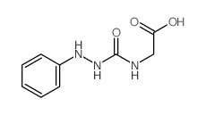 2-(anilinocarbamoylamino)acetic acid structure