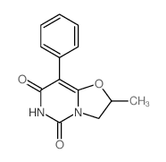 5H-Oxazolo[3,2-c]pyrimidine-5,7(6H)-dione,2,3-dihydro-2-methyl-8-phenyl- picture