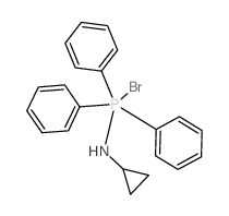 Phosphorane,bromo(cyclopropylamino)triphenyl- (8CI) structure