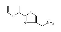 [2-(2-THIENYL)-1,3-THIAZOL-4-YL]METHYLAMINE Structure