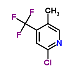 2-Chloro-5-methyl-4-(trifluoromethyl)pyridine图片