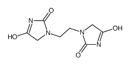 1,1'-(ethane-1,2-diyl)bisimidazolidine-2,4-dione结构式