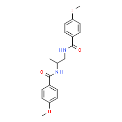 N,N'-1,2-Propanediylbis(4-methoxybenzamide) picture