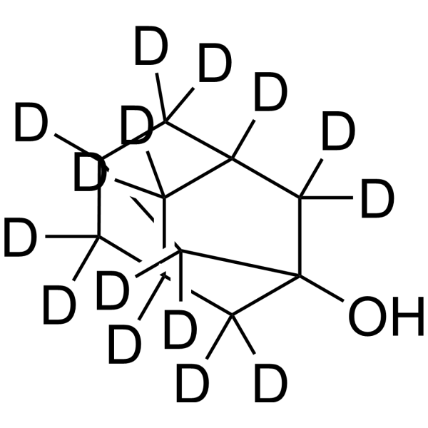 1-Adamantanol-d15结构式
