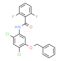 N-[5-(BENZYLOXY)-2,4-DICHLOROPHENYL]-2,6-DIFLUOROBENZENECARBOXAMIDE picture