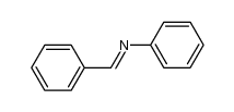 N-(phenylmethylene)benzenamine Structure