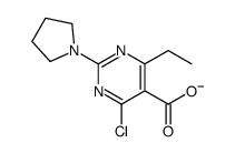 ETHYL 4-CHLORO-2-(PYRROLIDIN-1-YL)PYRIMIDINE-5-CARBOXYLATE picture