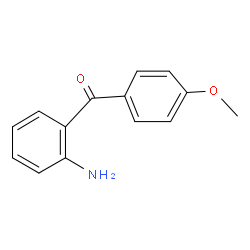 2-Amino-4’-methoxybenzophenone structure