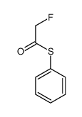 Fluorothioacetic acid S-phenyl ester结构式