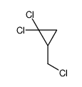 1,1-dichloro-2-(chloromethyl)cyclopropane Structure