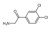 2-amino-1-(3,4-dichlorophenyl)ethanone结构式