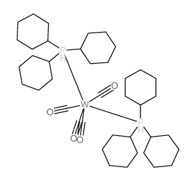 carbon monoxide,tricyclohexylphosphanium,tungsten Structure