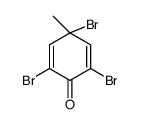 2,4,6-tribromo-4-methylcyclohexa-2,5-dien-1-one结构式