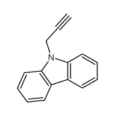 9-(丙-2-炔-1-基)-9H-咔唑结构式