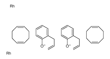 (1Z,5Z)-cycloocta-1,5-diene,2-prop-2-enylphenolate,rhodium结构式