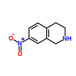 7-Nitro-1,2,3,4-tetrahydroisoquinoline structure