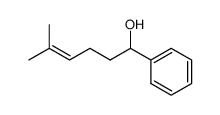 5-Methyl-1-phenyl-4-hexen-1-ol结构式