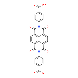 4, 4'-(1, 3, 6, 8-tetraoxo-1, 3, 6, 8-tetrahydrobenzo[lmn][3, 8]phenanthroline-2, 7-diyl)dibenzoic acid Structure