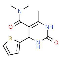 5-Pyrimidinecarboxamide,1,2,3,4-tetrahydro-N,N,6-trimethyl-2-oxo-4-(2-thienyl)-(9CI) picture