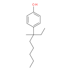 4-(1-ethyl-1-methylhexyl)phenol Structure