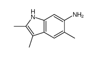 2,3,5-trimethyl-1H-indol-6-amine Structure