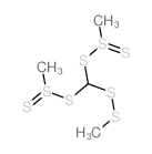 Methanesulfinodithioicacid, (methyldithio)methylene ester (9CI) structure