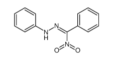 (α-nitrobenzylidene)phenylhydrazine Structure