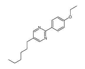 5-Hexyl-2-(4-ethoxyphenyl)pyrimidine Structure