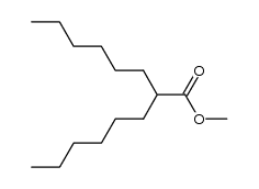 methyl 2-hexyloctanoate Structure